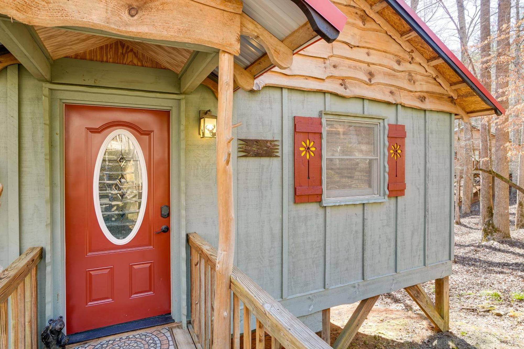 Villa Secluded Family Retreat In Dahlonega With Hot Tub! Exterior foto