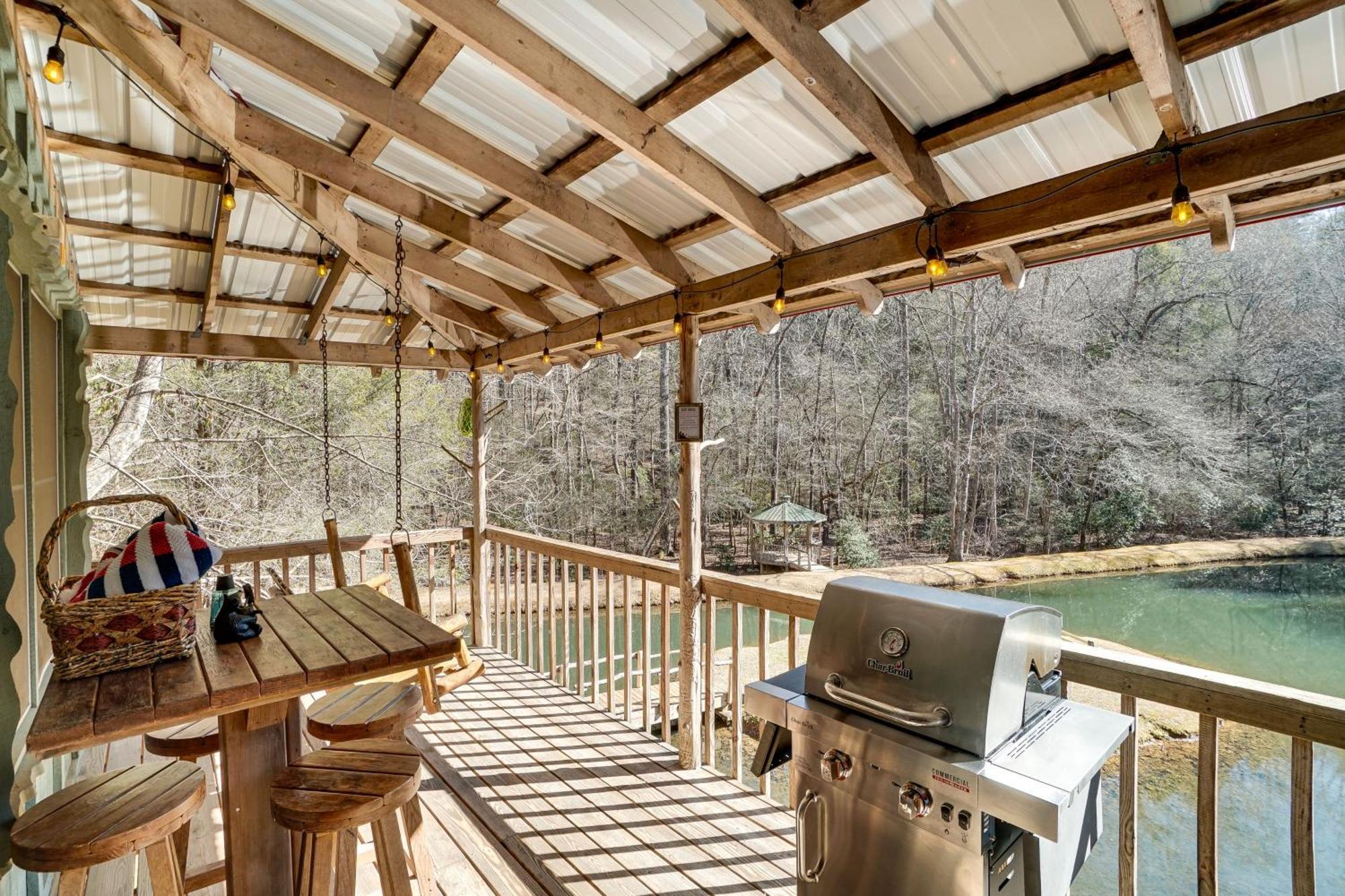 Villa Secluded Family Retreat In Dahlonega With Hot Tub! Exterior foto
