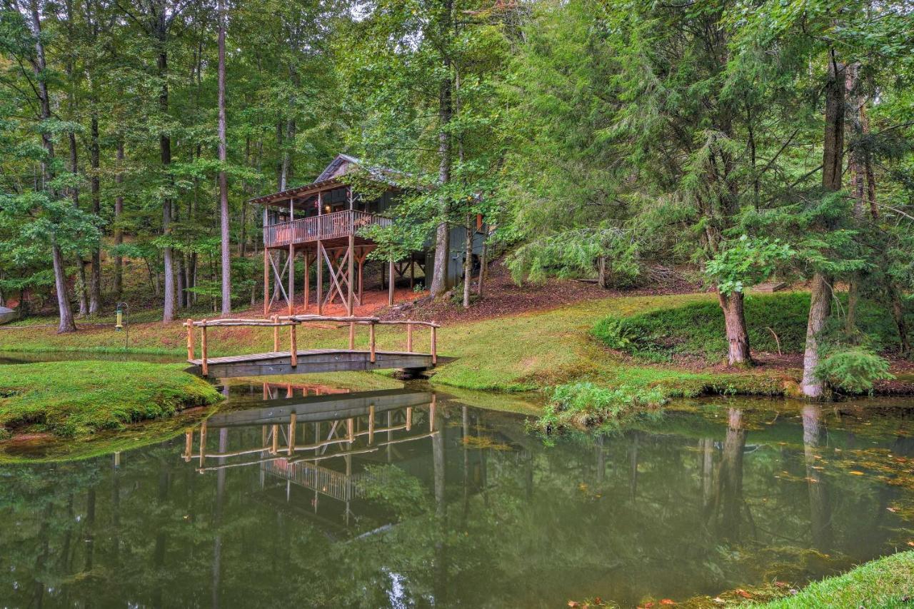 Villa Secluded Family Retreat In Dahlonega With Hot Tub! Exterior foto